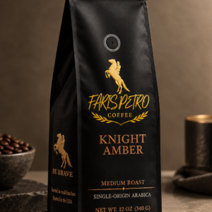 KNIGHT AMBER - Medium Roast American Coffee - 12 OZ